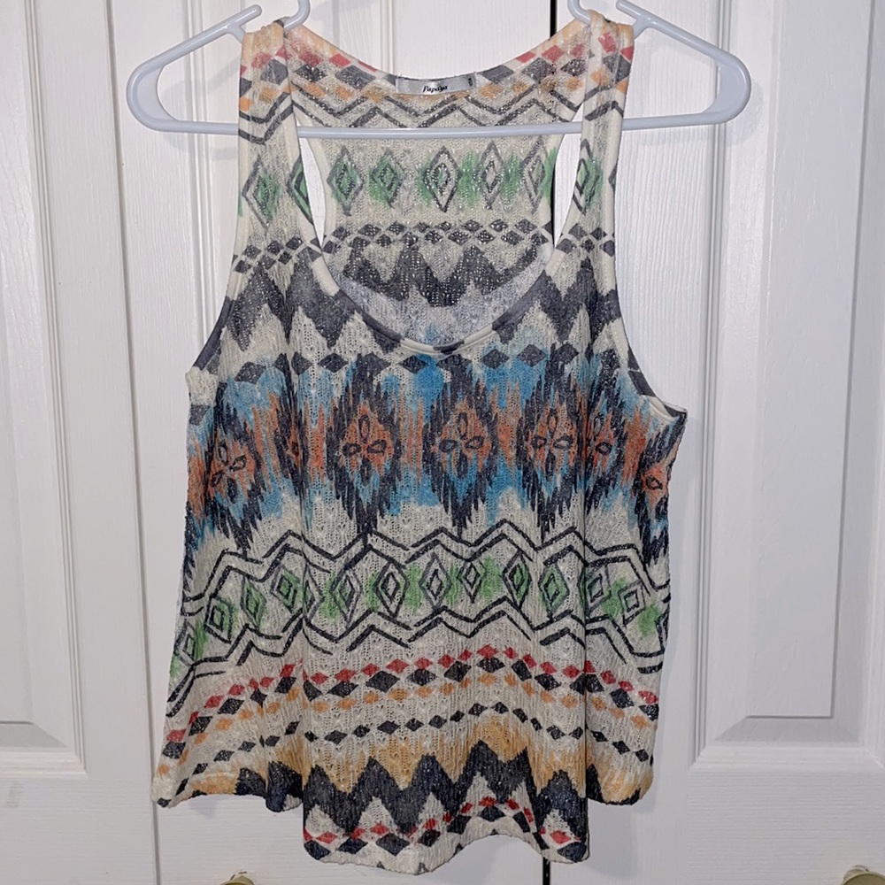 Papaya 🌱 Aztec Tank - Size: S